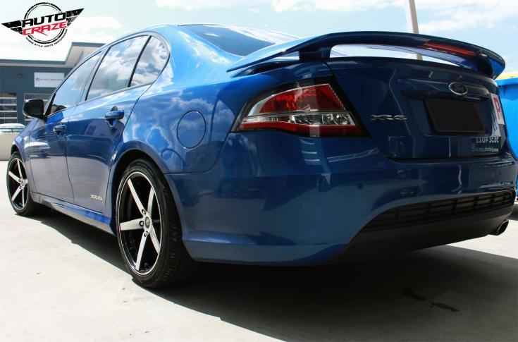 FORD FALCON XR6 FG RACER BLACK MACHINED FACE