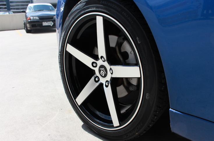 FORD FALCON XR6 FG RACER BLACK MACHINED FACE