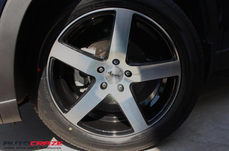MAZDA CX5 SIREN GLOSS BLACK MACHINED FACE