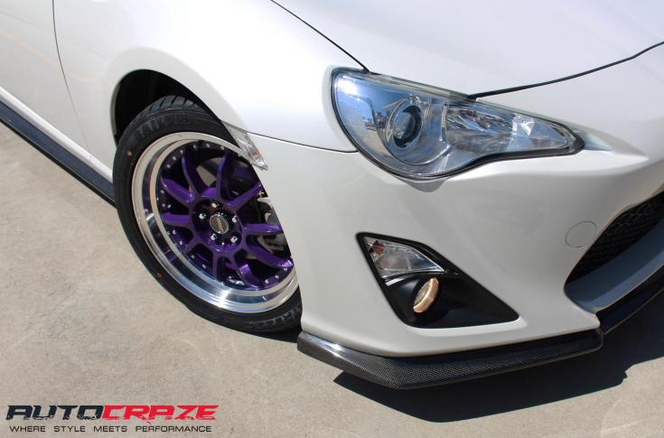 TOYOTA 86 FORGE VIOLET POLISHED LIP