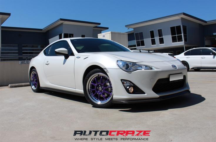 TOYOTA 86 FORGE VIOLET POLISHED LIP