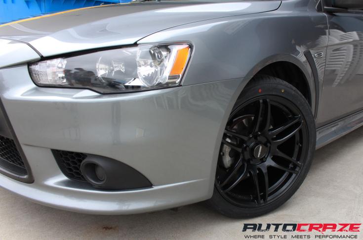 MITSUBISHI LANCER CC02 MATTE BLACK