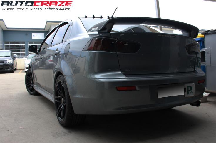 MITSUBISHI LANCER CC02 MATTE BLACK