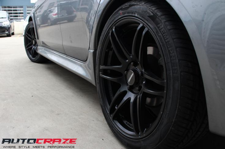 MITSUBISHI LANCER CC02 MATTE BLACK