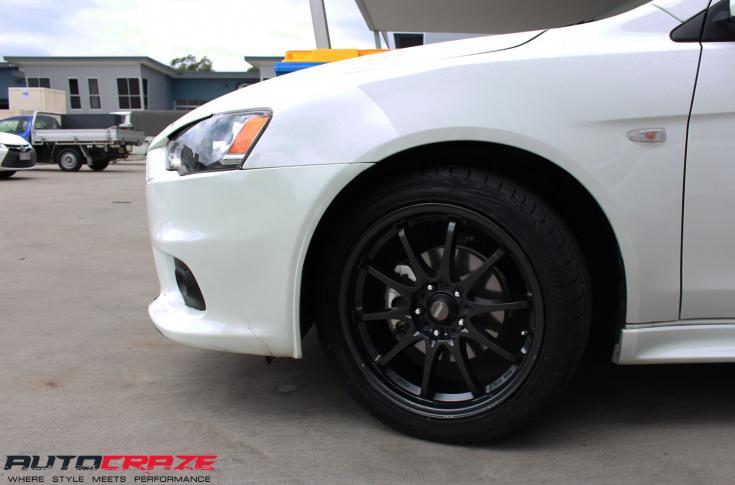 MITSUBISHI LANCER ROTATE MATTE BLACK