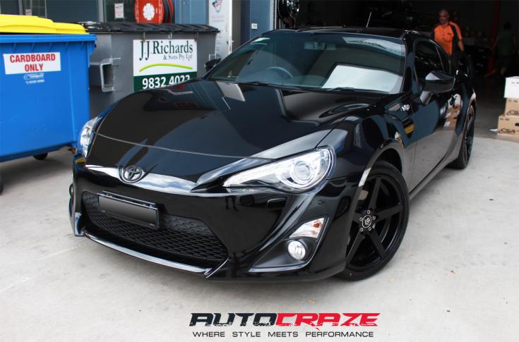 TOYOTA 86 RACER MATTE BLACK