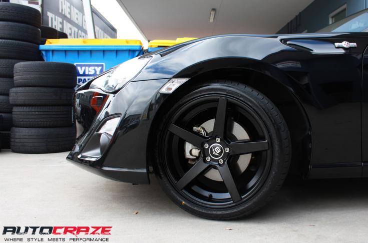 TOYOTA 86 RACER MATTE BLACK
