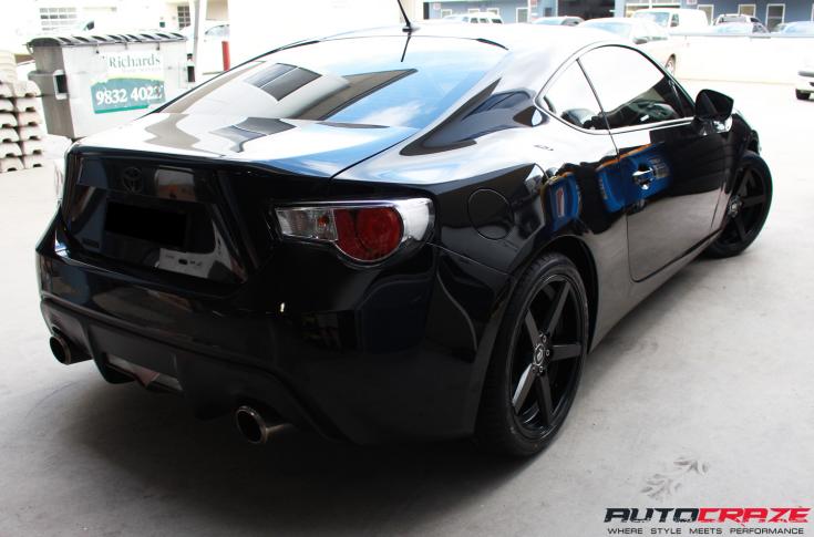 TOYOTA 86 RACER MATTE BLACK