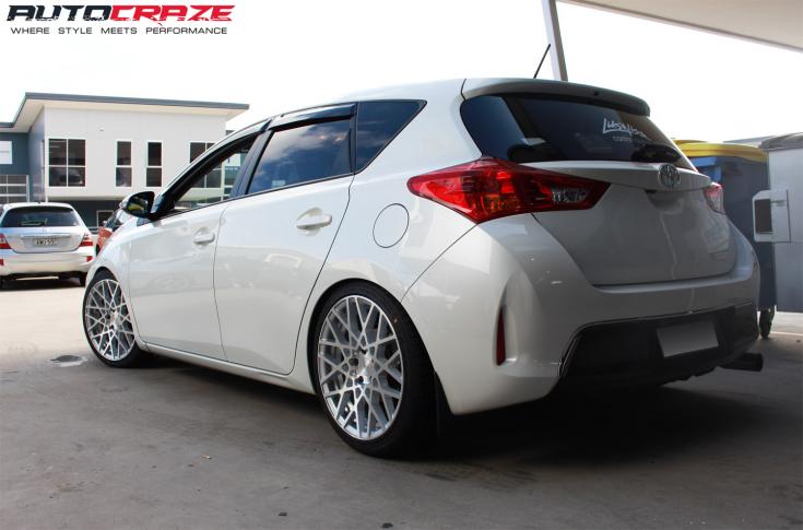TOYOTA COROLLA BLQ SILVER & MACHINED