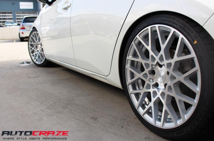 TOYOTA COROLLA BLQ SILVER & MACHINED