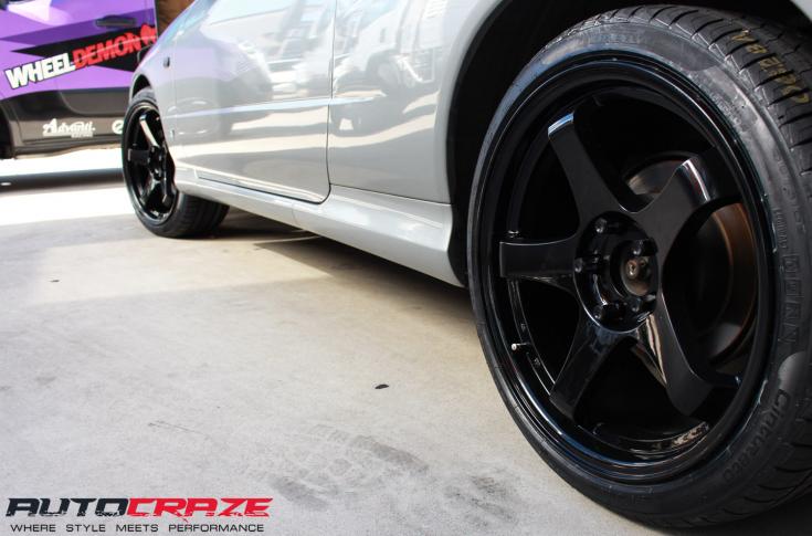NISSAN SKYLINE R34 DRIFT TEK GLOSS BLACK