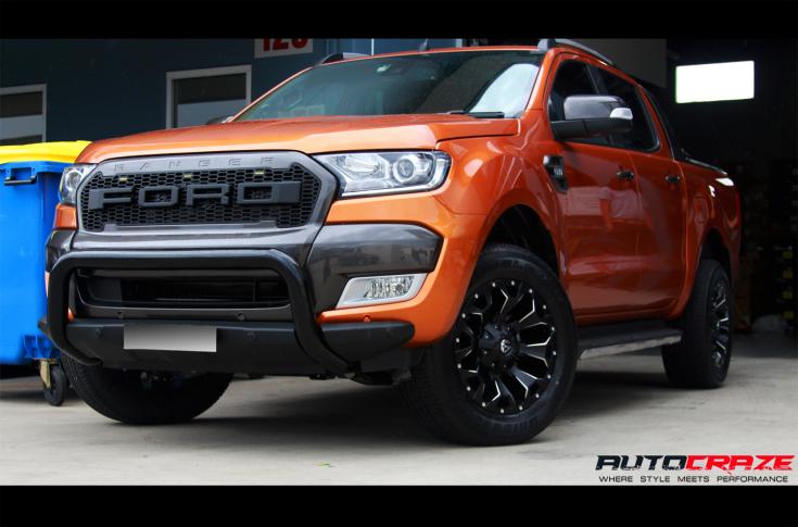 FORD RANGER ASSAULT GLOSS BLACK MILLED ACCENTS