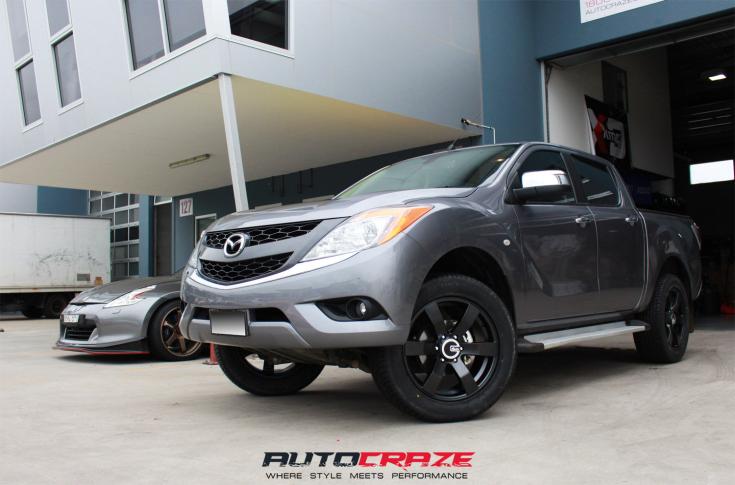 MAZDA BT 50 TYPHOON SATIN BLACK