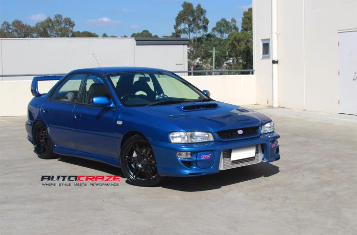 SUBARU WRX SF01 SATIN BLACK