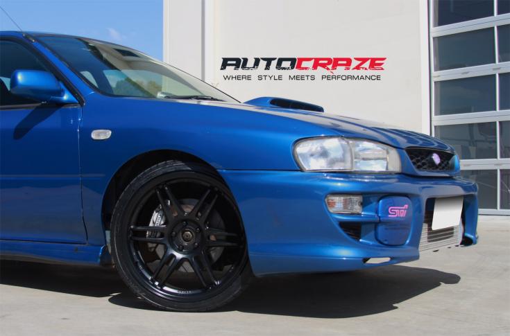 SUBARU WRX SF01 SATIN BLACK