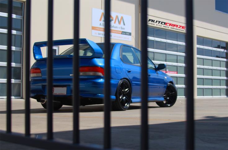 SUBARU WRX SF01 SATIN BLACK