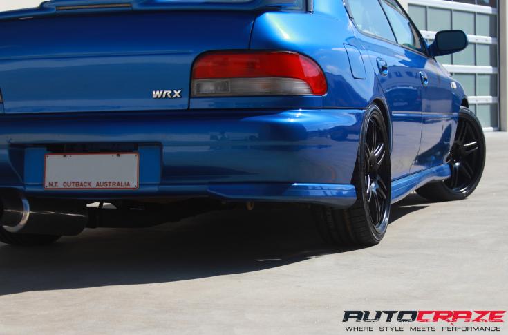 SUBARU WRX SF01 SATIN BLACK