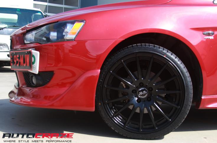 MITSUBISHI LANCER OX110 MATTE BLACK