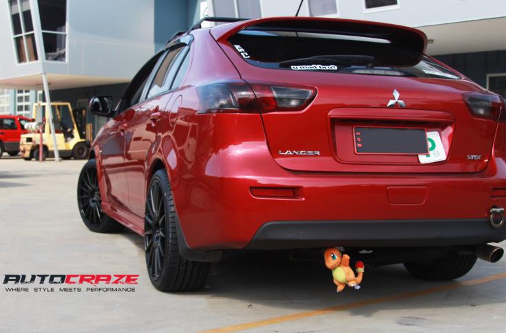 MITSUBISHI LANCER OX110 MATTE BLACK