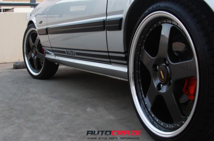 MAZDA RX7 FR1 GUNMETAL MACHINED LIP