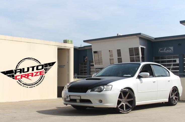 SUBARU LIBERTY VERONA MATTE BLACK TINTED FACE