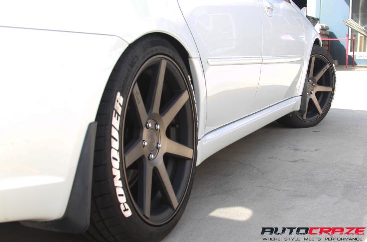 SUBARU LIBERTY VERONA MATTE BLACK TINTED FACE