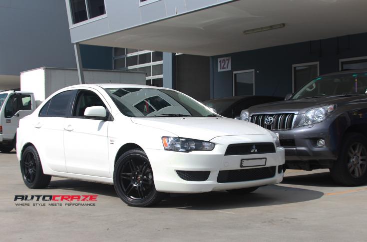 MITSUBISHI LANCER SF01 SATIN BLACK