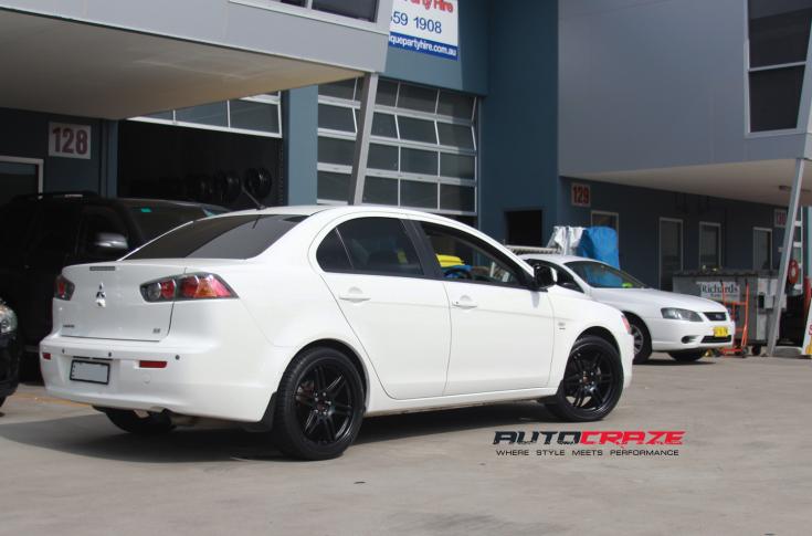 MITSUBISHI LANCER SF01 SATIN BLACK