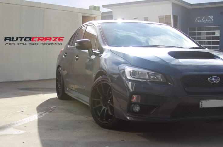 SUBARU WRX CR TEK SATIN BLACK
