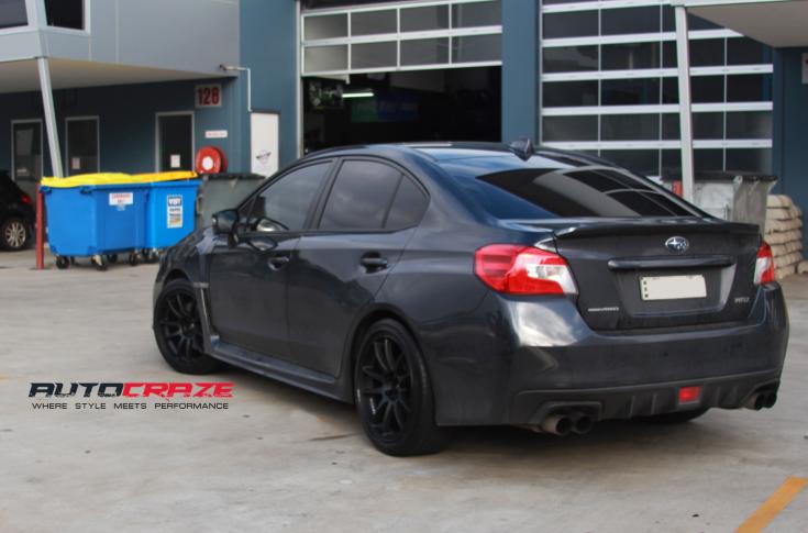 SUBARU WRX CR TEK SATIN BLACK