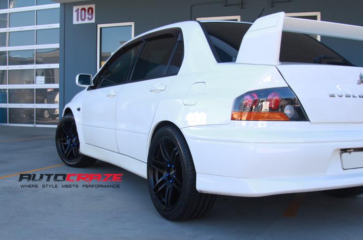 MITSUBISHI EVO CC03R  MATTE BLACK