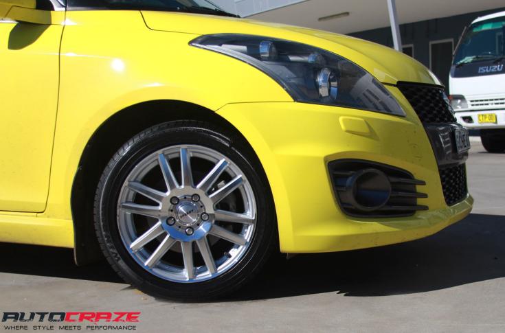 SUZUKI SWIFT BACKLASH SILVER