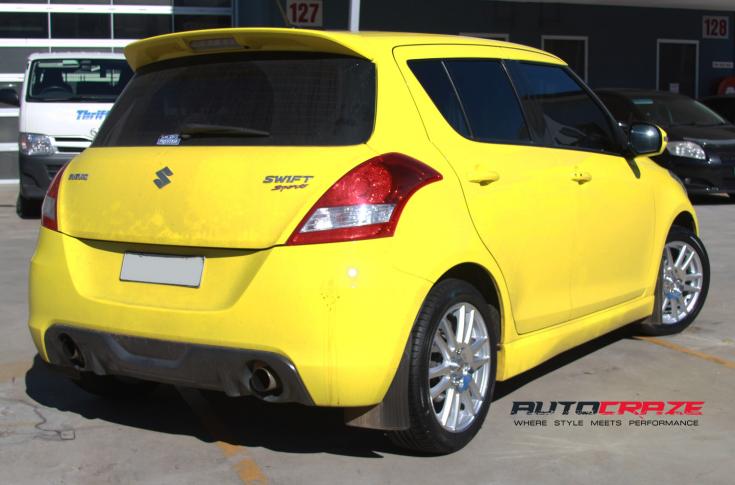 SUZUKI SWIFT BACKLASH SILVER