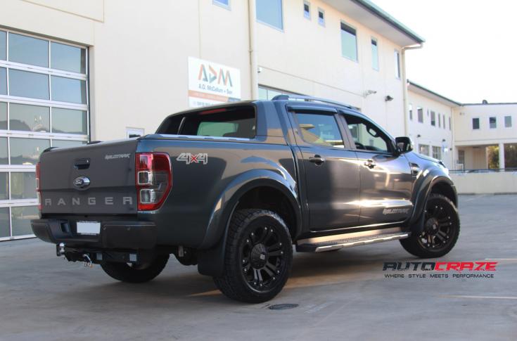 FORD RANGER MONSTER XD MATTE BLACK