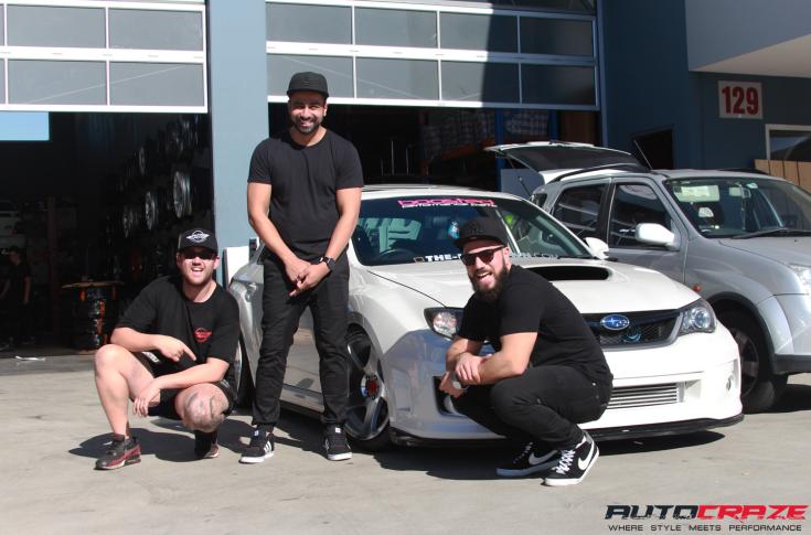 SUBARU WRX TMB SILVER MACHINED FACE