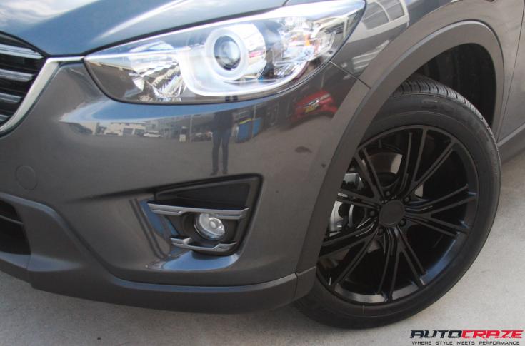 MAZDA CX5 RITZ MATTE BLACK