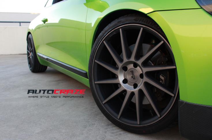 VOLKSWAGEN SCIROCCO SURGE MATTE BLACK TINTED FACE