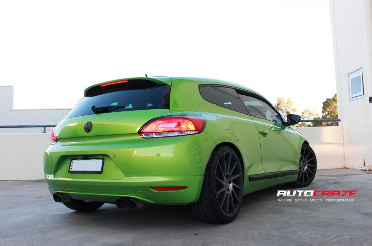 VOLKSWAGEN SCIROCCO SURGE MATTE BLACK TINTED FACE