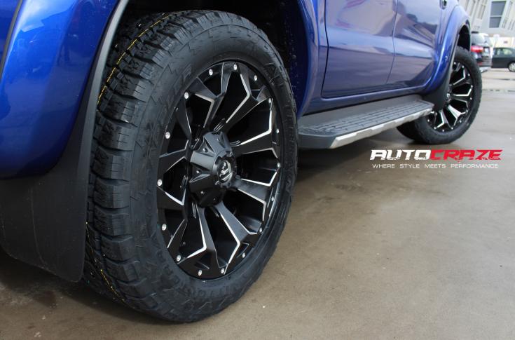 FORD RANGER ASSAULT GLOSS BLACK MILLED ACCENTS