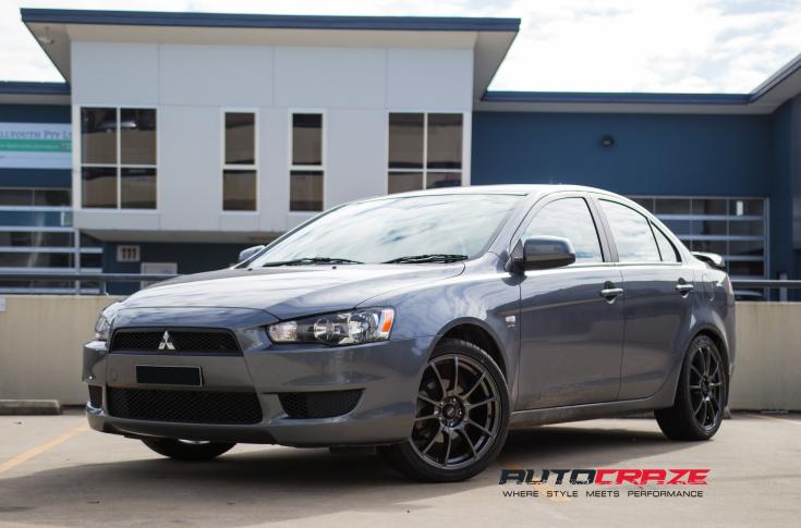 MITSUBISHI LANCER CHALLENGE GUN METALLIC MATTE