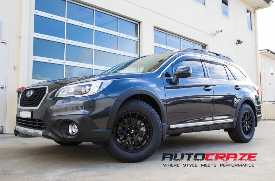 SUBARU OUTBACK MR118 MATTE BLACK