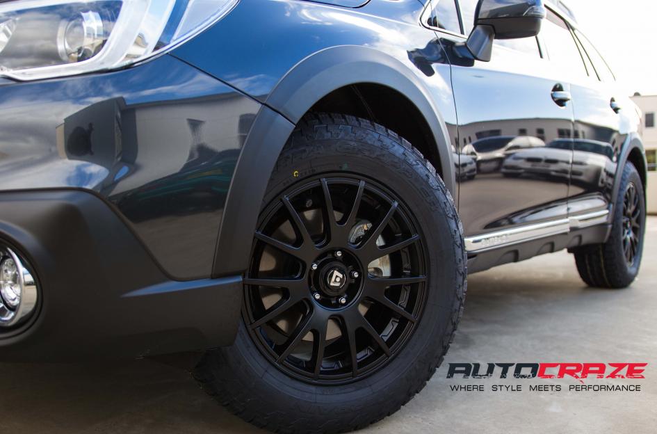 SUBARU OUTBACK MR118 MATTE BLACK