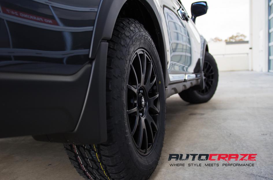 SUBARU OUTBACK MR118 MATTE BLACK