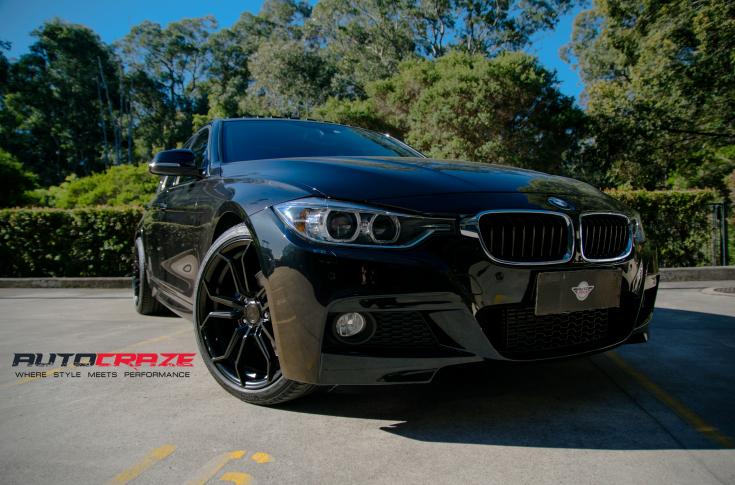 BMW F30 SF08 FLAT BLACK