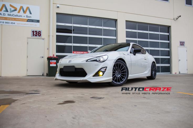 TOYOTA 86 SF05 SATIN GUN METAL