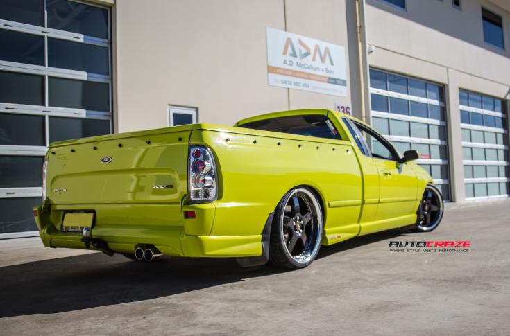 FORD FALCON FR BLACK MACHINED LIP
