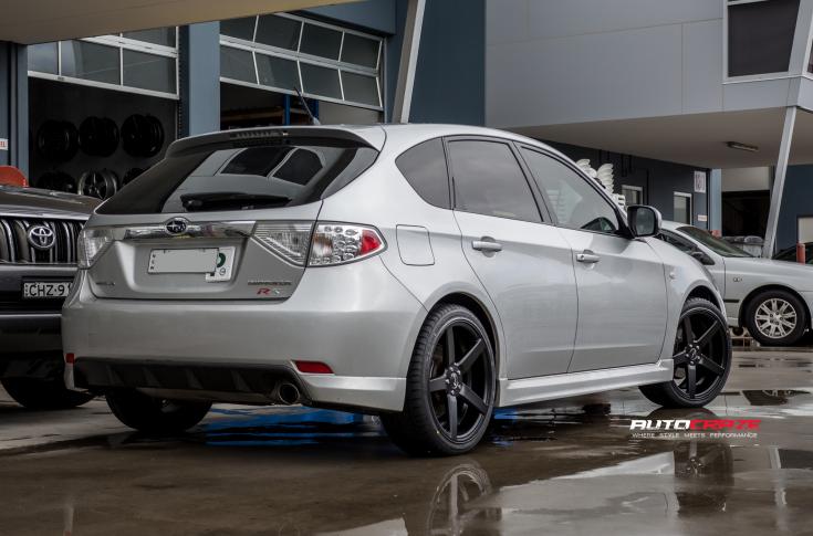 SUBARU IMPREZA R5 SATIN BLACK