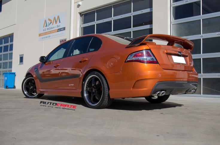 FORD FPV GTP FR BLACK MACHINED LIP