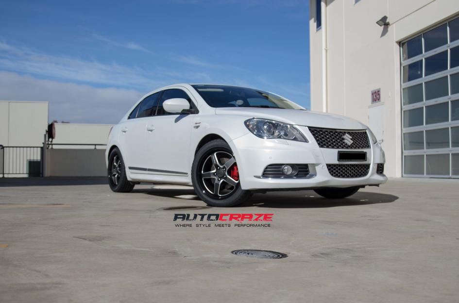 SUZUKI KIZASHI HYBRID RS BLACK MACHINED FACE