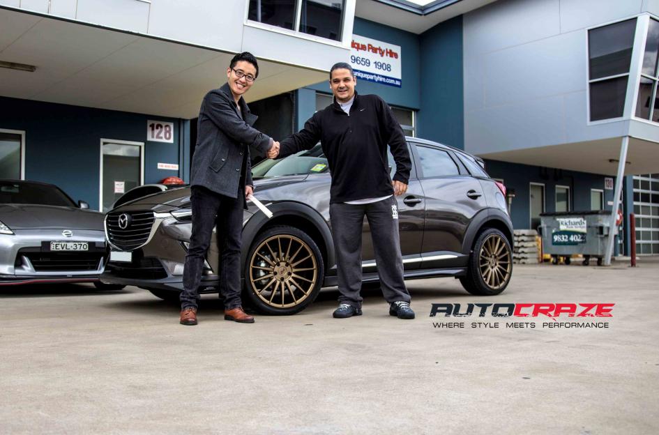 MAZDA CX3 FORM BRONZE